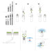 Aspersor spray Pros-04 Hunter, ridicare 10 cm Aspersor spray Pros-04 Hunter, ridicare 10 cm